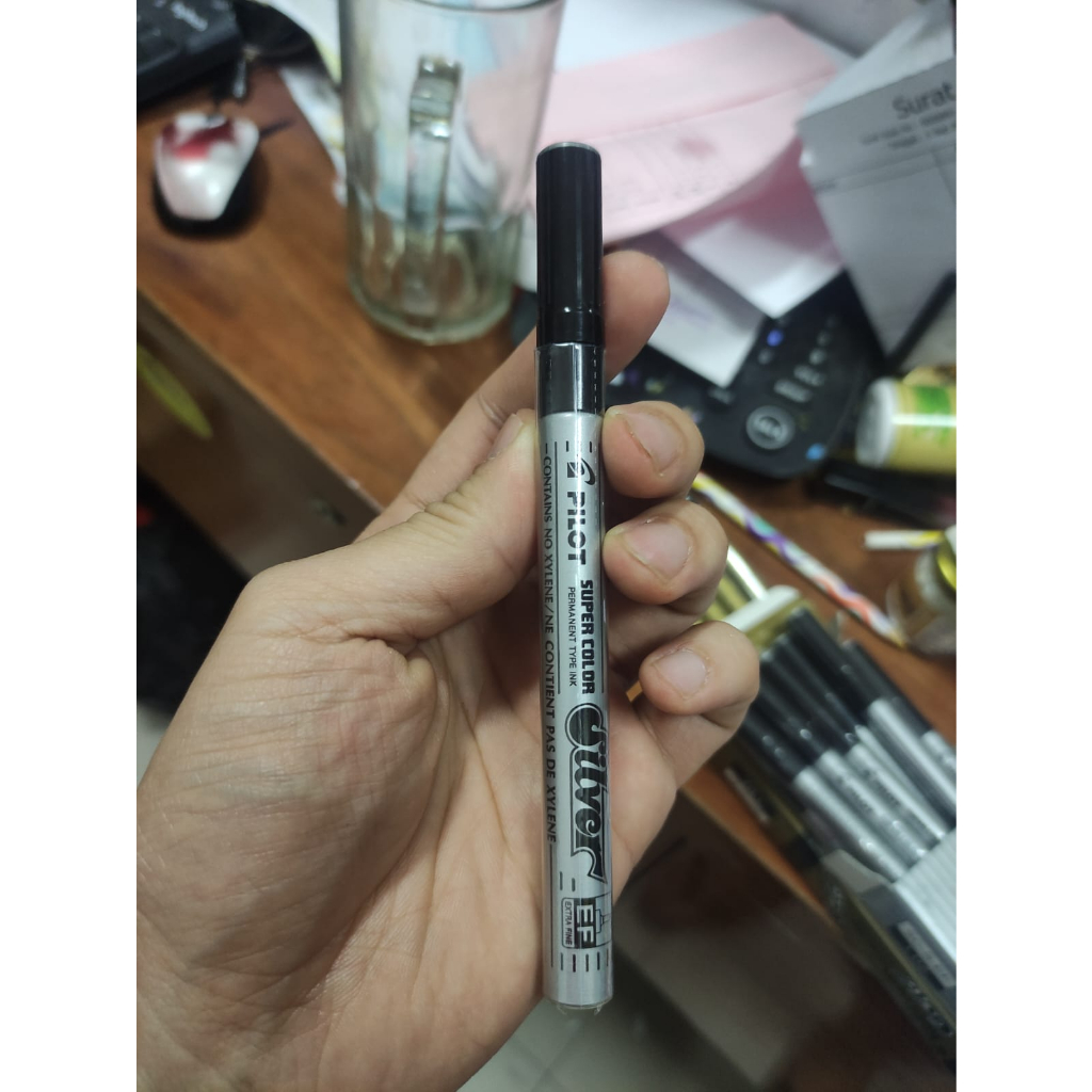Jual paint marker ultra fine extrafine pilot made in japan gold