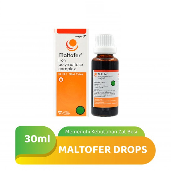 Jual Maltofer Drop 30 ML - Obat Vitamin Anemia Kekurangan Zat Besi Pada