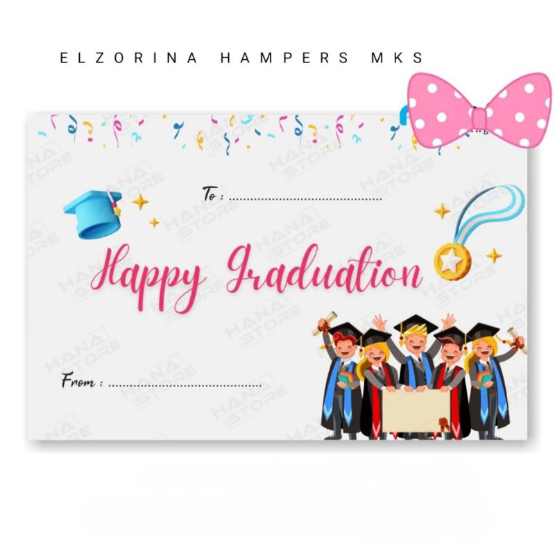 Jual Kartu Ucapan Happy Graduation | Shopee Indonesia