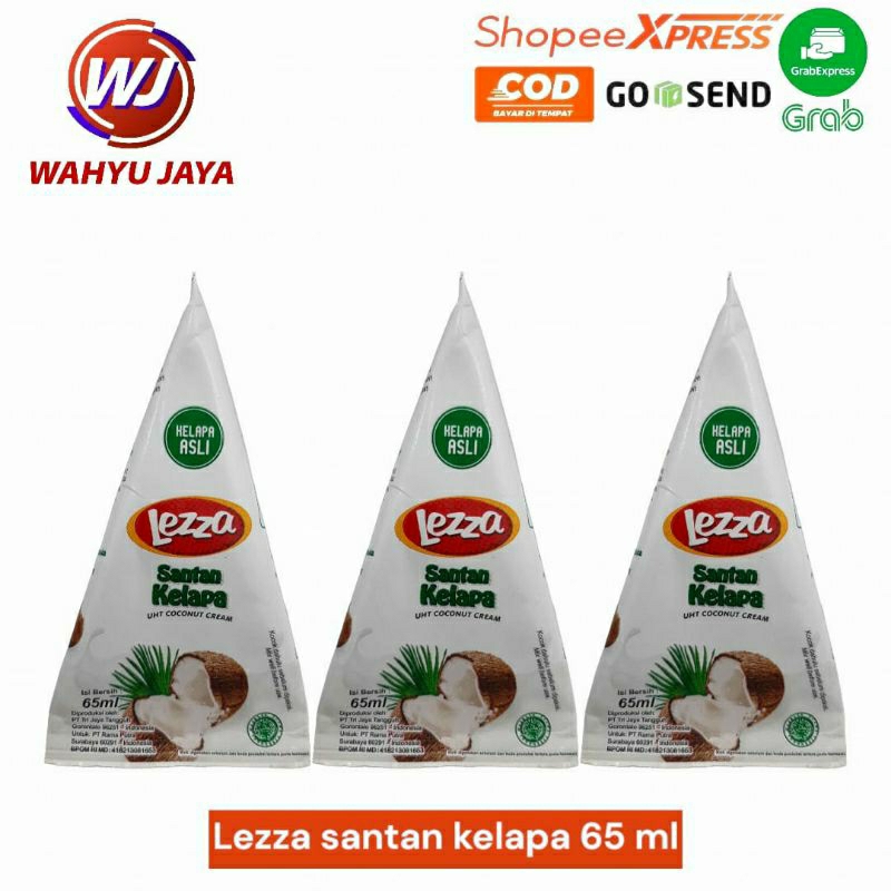 Jual Lezza santan kelapa 65 ml | Shopee Indonesia