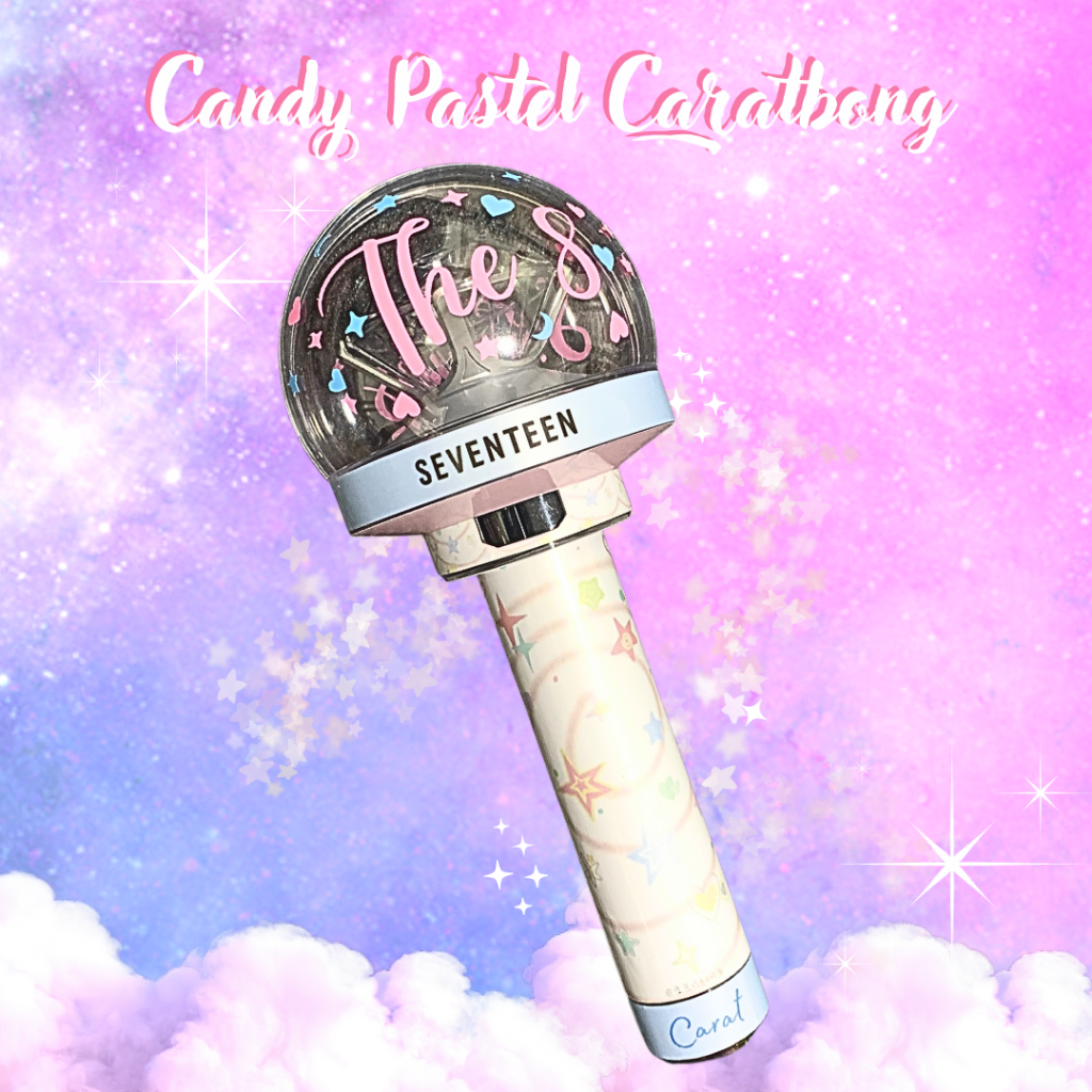 Jual Candy Caratbong Seventeen Lightstick Sticker Skin Decal Versi 3