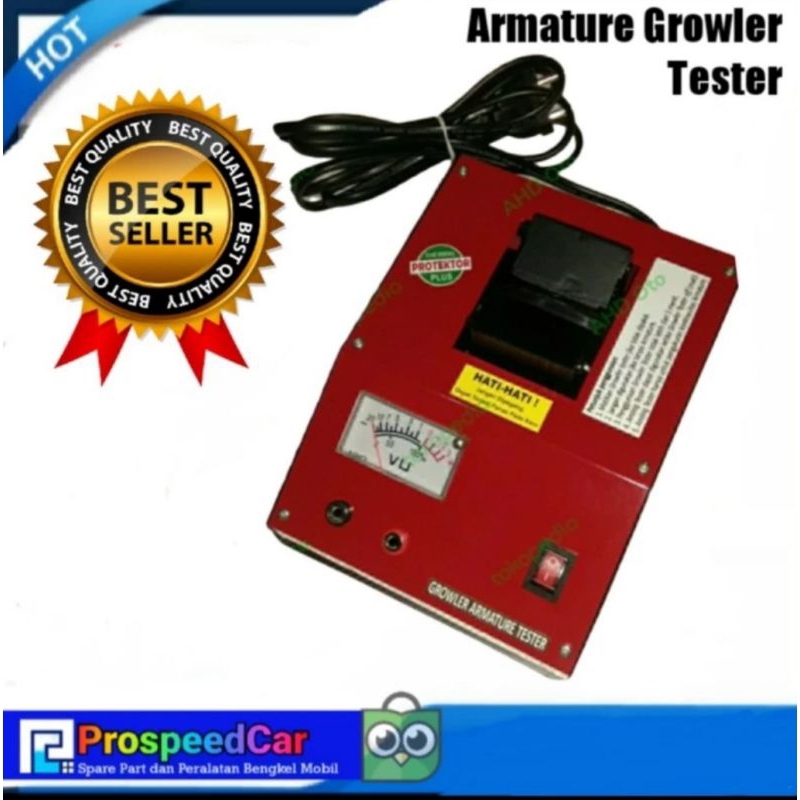 Jual Armature Growler Tester Ukuran Besar, Alat Ukur Armatur Coil Motor