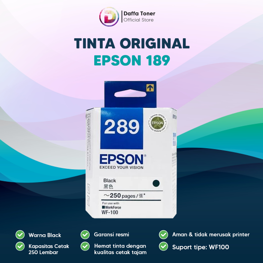 Jual Tinta Epson 289 Black Original Shopee Indonesia 8334