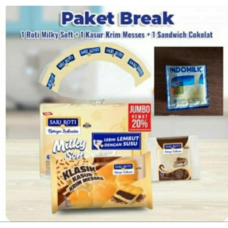 Jual Paket sari roti ( paket break ) | Shopee Indonesia