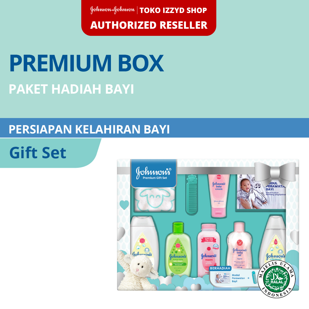 Jual Johnson starter kit hadiah hampers melahirkan gift anak bayi paket