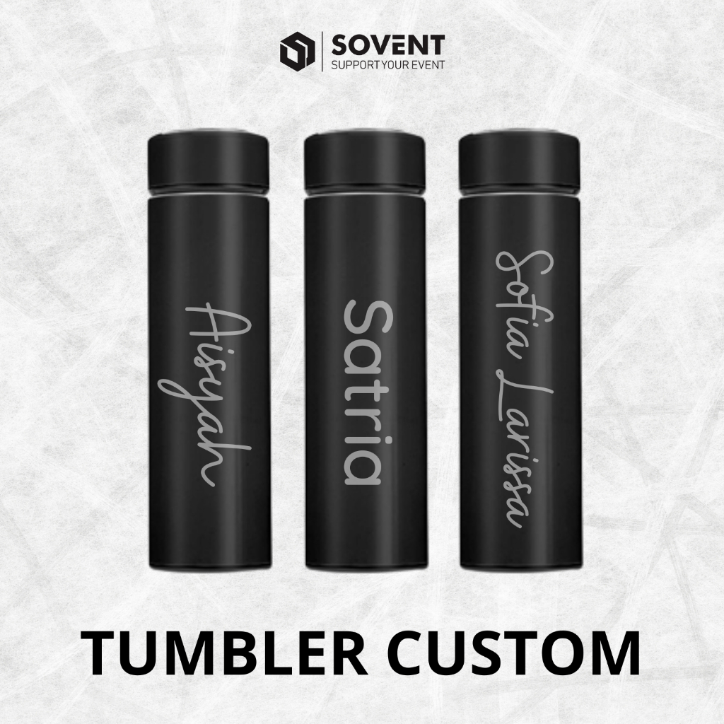 Jual TUMBLER CUSTOM/ TUMBLER SPIN GRAVIR/UV / TUMBLER SOUVENIR EVENT