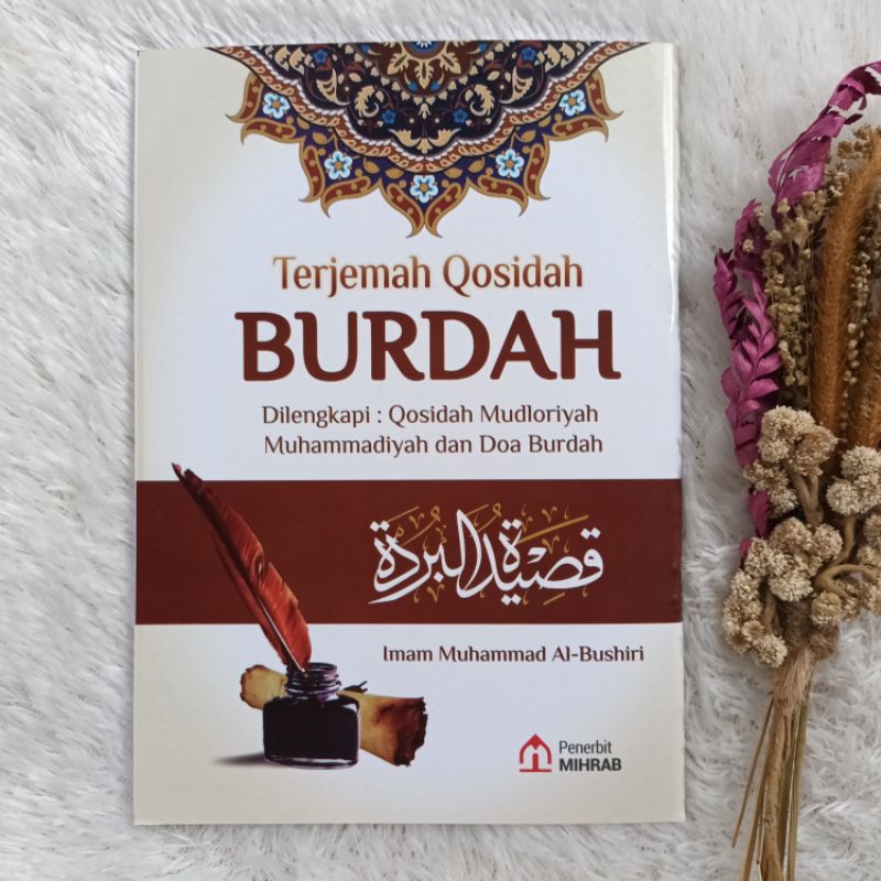 Jual Terjemah Qosidah Burdah Ukuran Besar Burdah Imam Bushiri ...