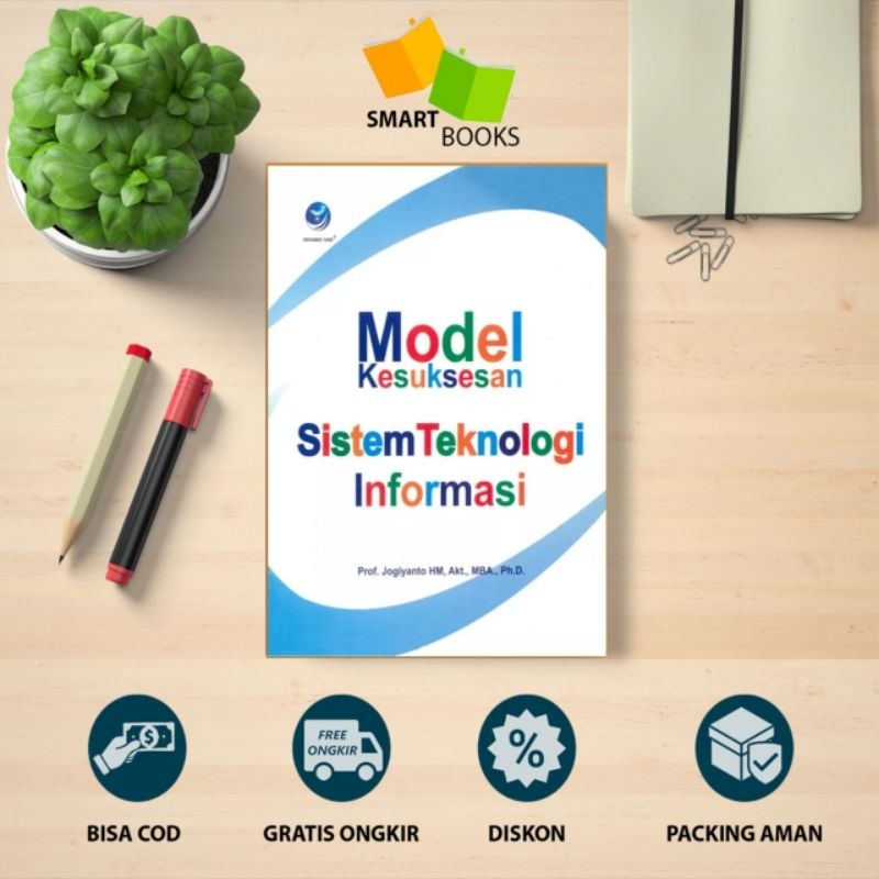 Jual Model Kesuksesan Sistem Teknologi Informasi By Prof. Jogiyanto ...