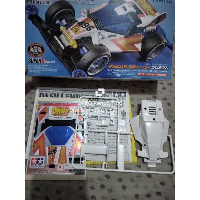 Tamiya 18069 1/32 Jr Racing Mini Dash-1 Emperor Premium Mini 4WD Kit - Super-II Chassis - View #9