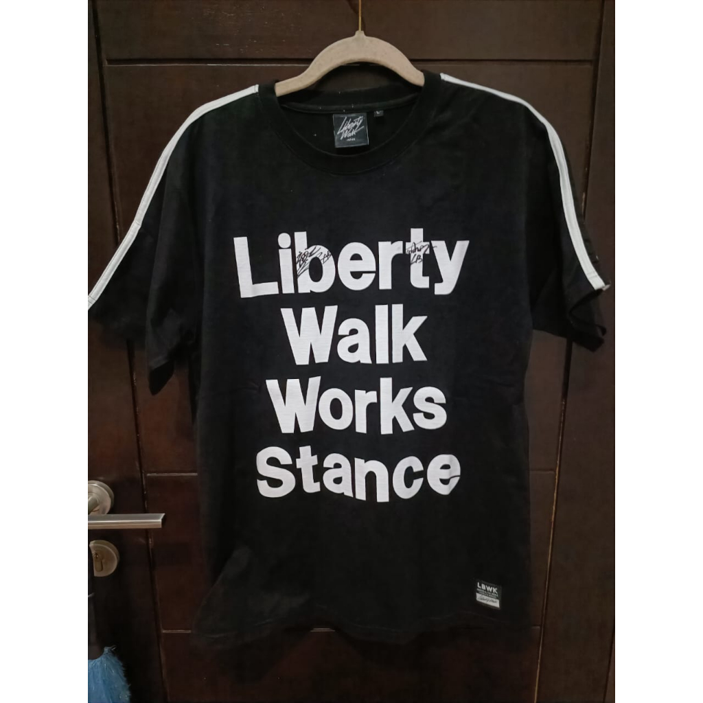 Jual Liberty Walk Works Stance Tee Kaos LBWK with Original Signature ...