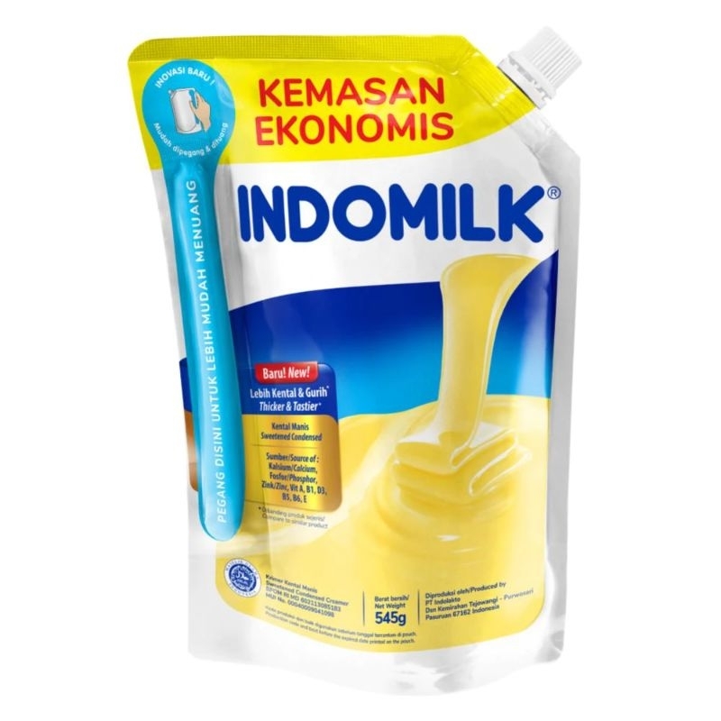 Jual SUSU INDOMILK kental manis kemasan pouch 545g | Shopee Indonesia