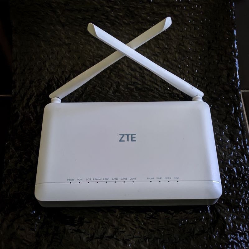 Jual ZTE F670l ROUTER WIRELESS PORT BIRU Shopee Indonesia