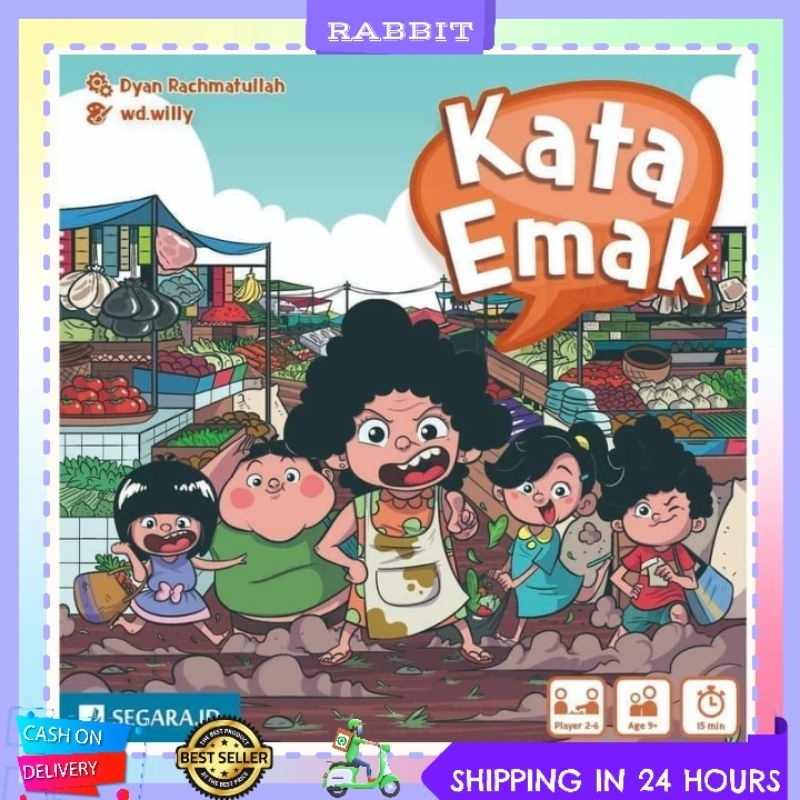 Jual [COD] READYBOARD GAME KATA EMAK ORIGINAL PERMAINAN KARTU Shopee