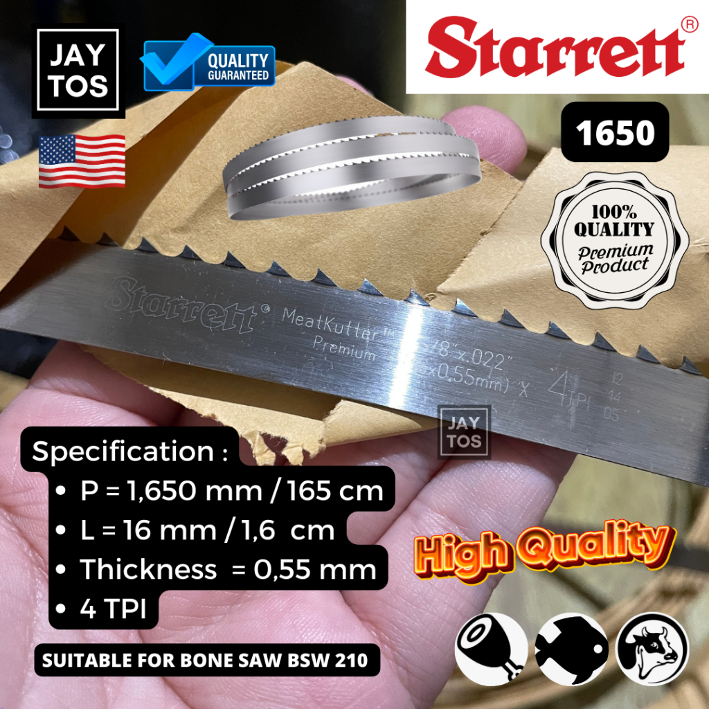 Jual Starrett Mata Gergaji Pisau Bone Saw Bsw Mesin Pemotong