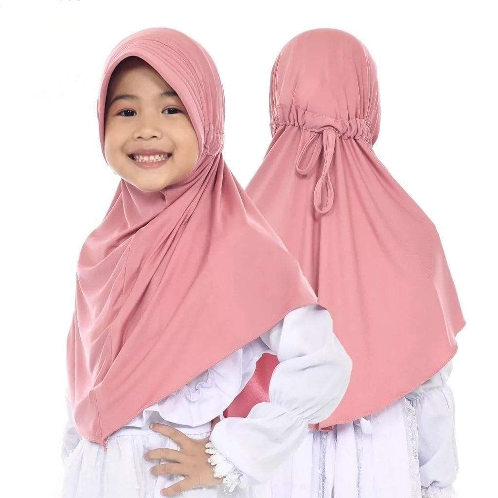 Jual KERUDUNG ANAK SEKOLAH SD UKURAN S/COD HIJAB/JILBAB/KERUDUNG/BERGO ...