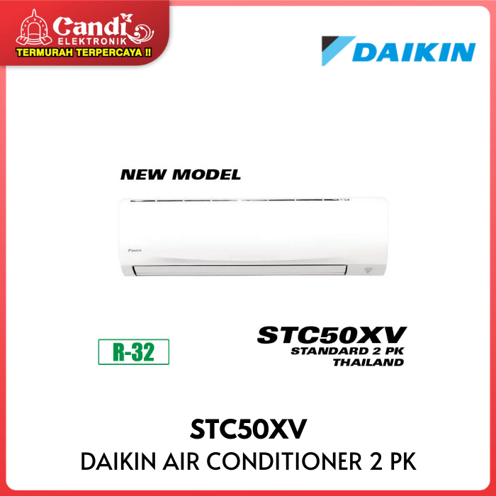 Jual DAIKIN Air Conditioner AC Split Standard 2 PK STC50XV Shopee