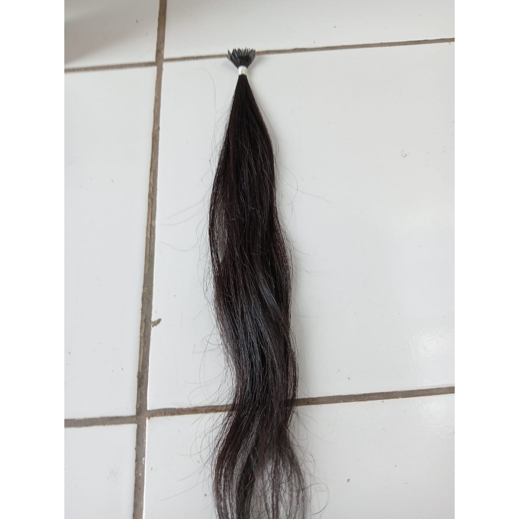 Jual Extension Hirin / Hair Extension Rambut Asli / Rambut Sambung Asli 1 Set 24 Pcs Shopee