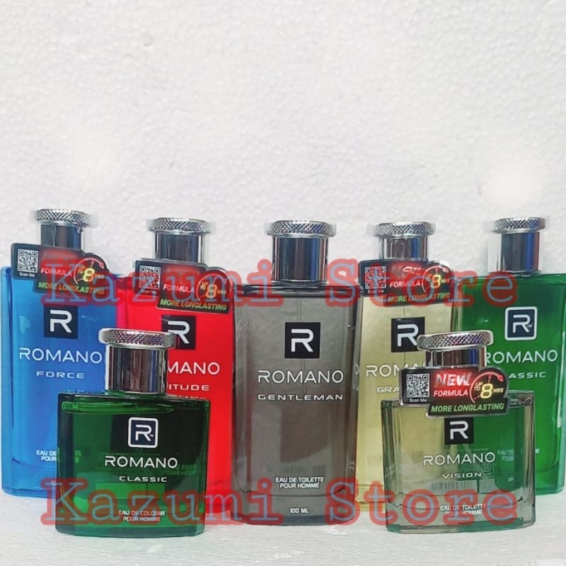 Jual Romano Eau De Cologne Pour Homme 100ml Parfum Romano 100ml