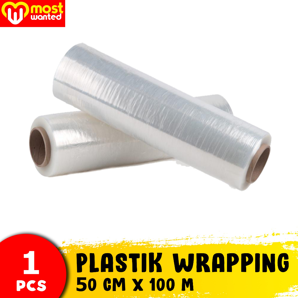 Jual Plastik Wrapping 50cm / Plastik Stretch Film Shopee Indonesia