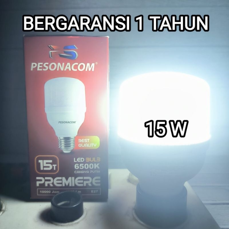 Jual Lampu Led Jumbo Pesona Premier 15 Watt Cahaya Putih Garansi 1 ...