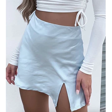 Rok Satin Highwaist Bisa Request Size Bisa Banyak Pilihan Warna Rok Wanita Rok Pendek Wearnoora