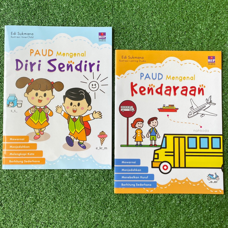 Jual Buku Aktivitas Paud Mengenal Diri Sendiri Mengenal Kendaraan