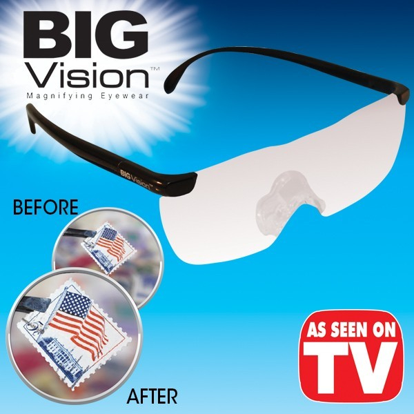 Big & Clear Magnifying Glasses - 1.5x Magnification - Lashbox LA