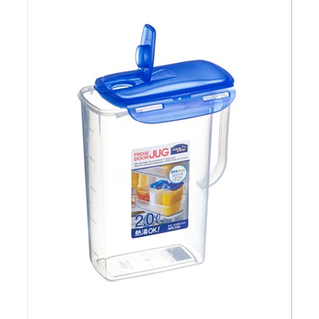 Jual LocknLock Fridge Door Water Jug Teko LocknLock 2L HPL735 HPL 735
