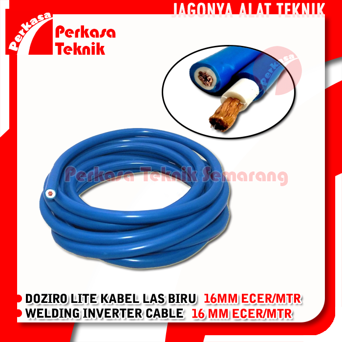 Jual Kabel Las Fleksibel Mm Doziro Lite Biru Mm Eceran Meteran Shopee Indonesia