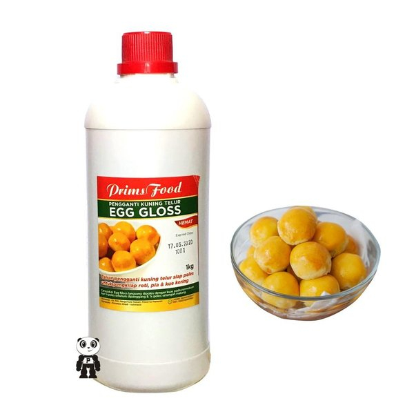 Jual Primsfood Egg Gloss 1kg (Pengganti Kuning Telur / Olesan Nastar ...