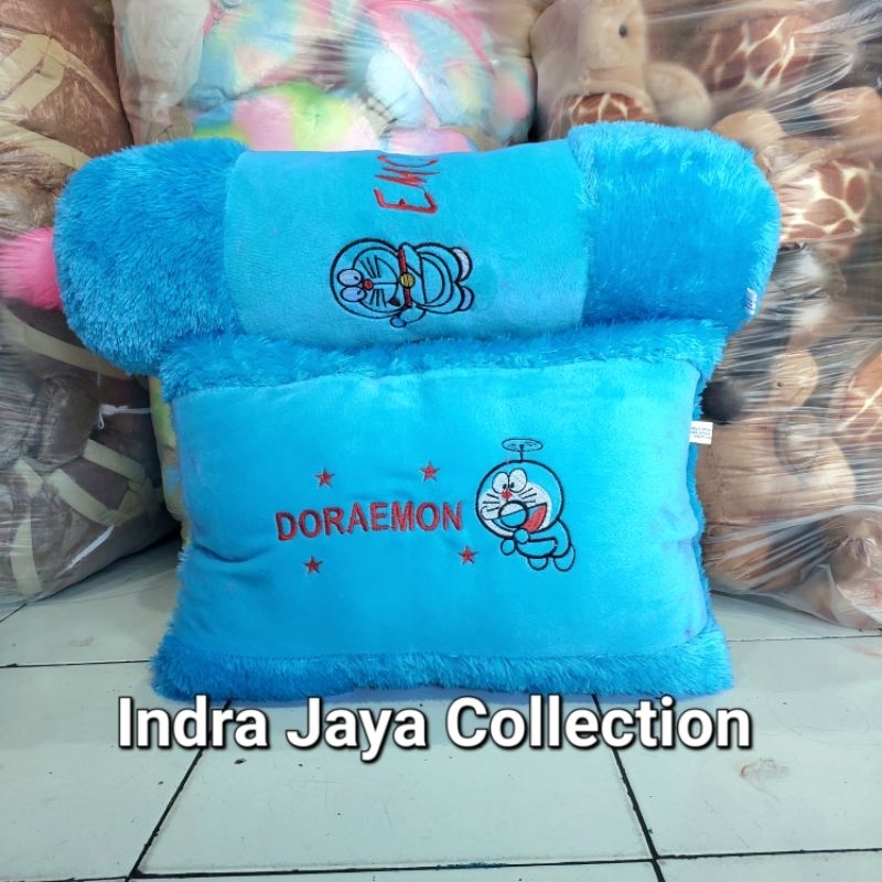 Jual Set bantal guling rasfur karakter Doraemon berlabel SNI | Shopee ...