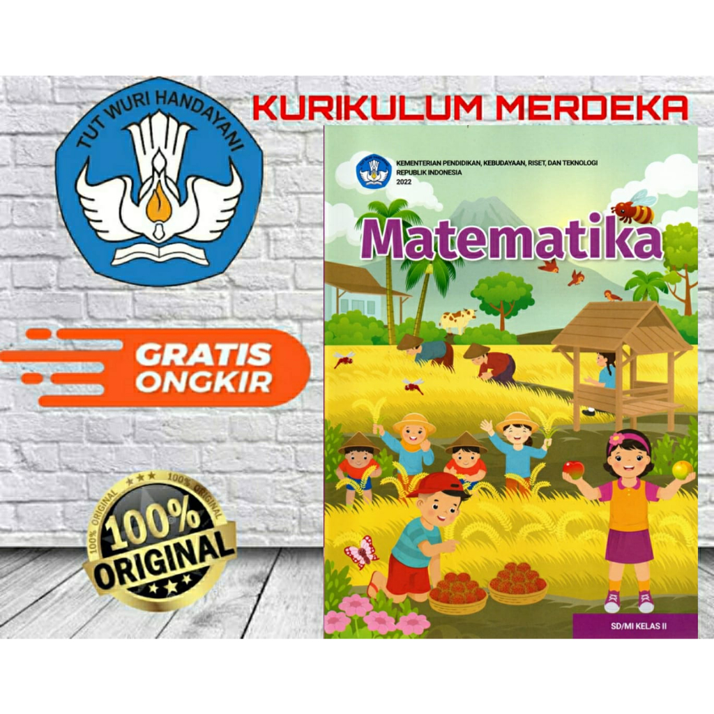 Jual Buku Paket Siswa Matematika New SD Kelas 2 Kurikulum Merdeka ...