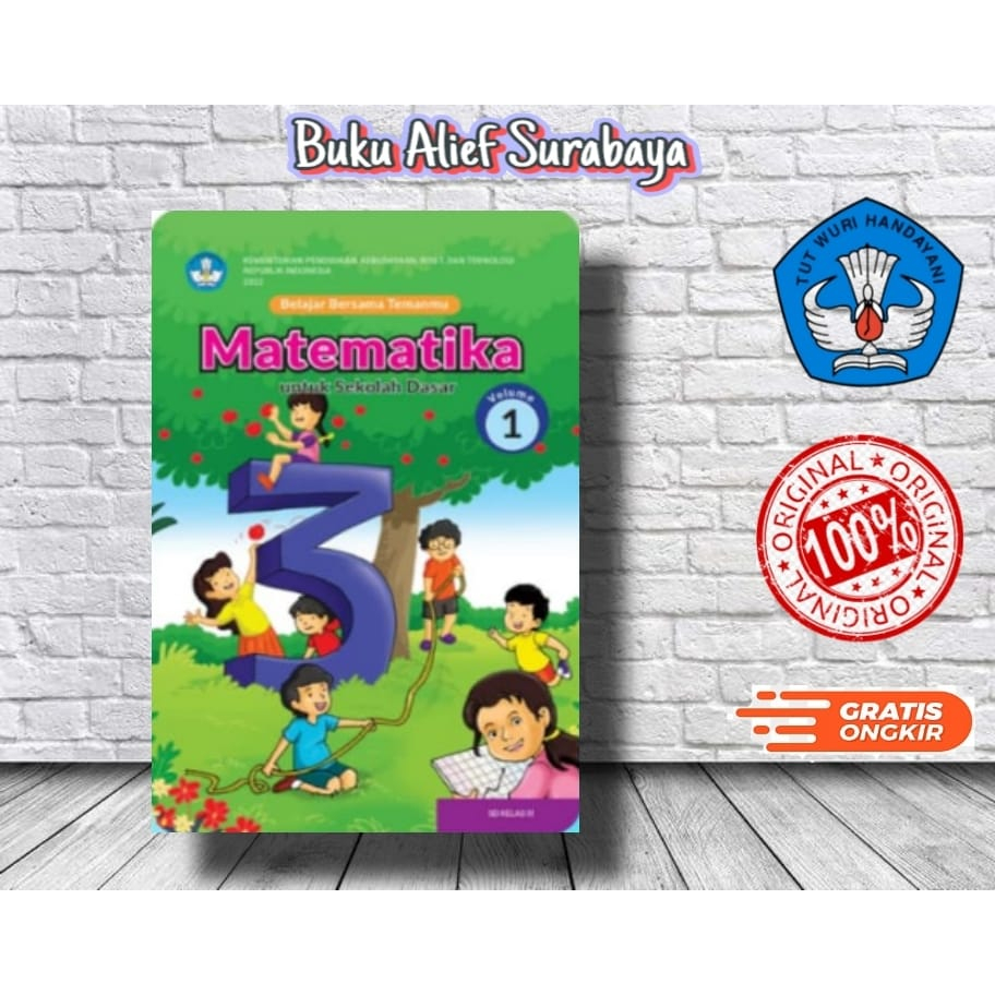 Jual Buku Paket Siswa Matematika Volume 1 Belajar Bersama Temanmu SD ...