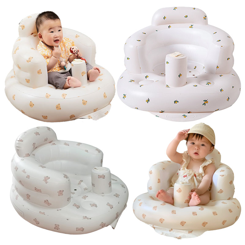 Jual Sofa tiup untuk Bebek Sofa Tiup Kursi Pompa Tempat Duduk Bayi Balon Infant Seat Sofa Kursi