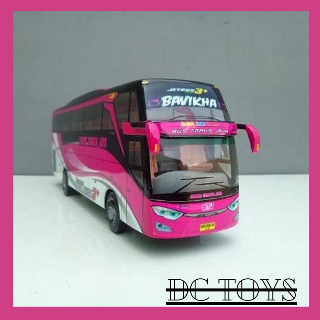 Jual MAINAN ANAK MINIATUR BUS PO TUNGGAL JAYA FULL LAMPU UKURAN JUMBO ...