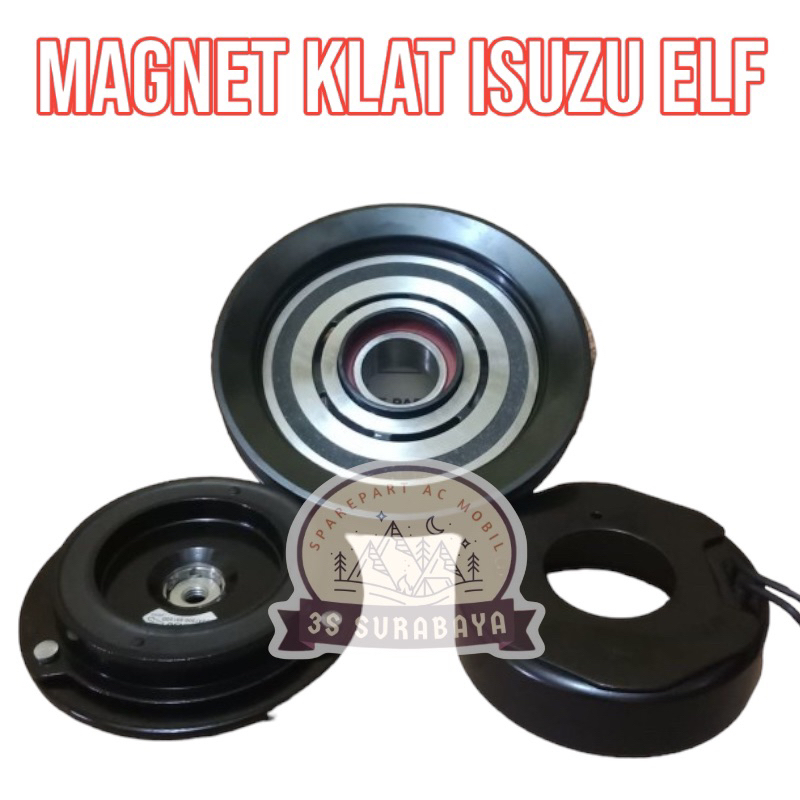 Jual Magnet Klat Isuzu Elf 12 Volt / 24 Volt Denso (Baru/New) Elp ...