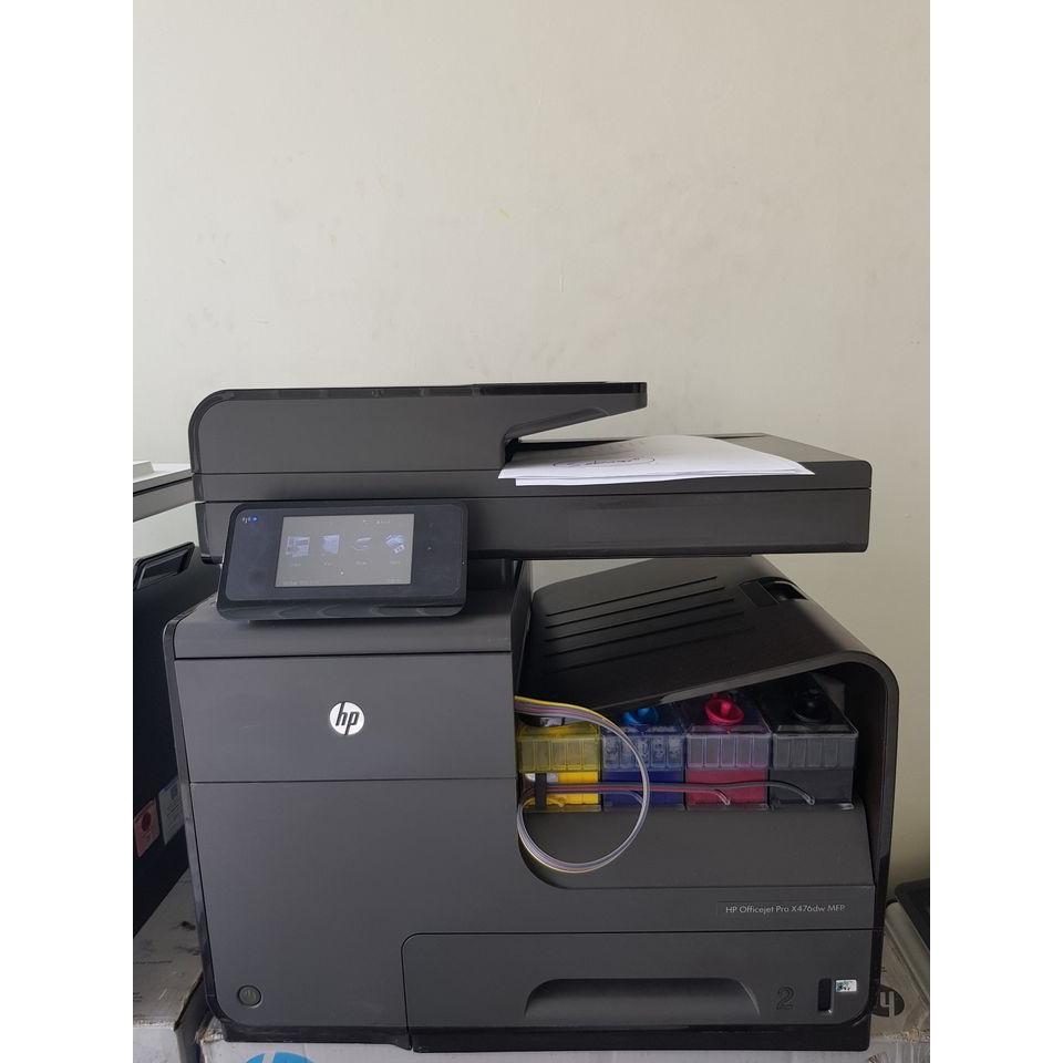Jual HP Officejet Pro X476dw Multifunction Printer Modif Shopee Indonesia