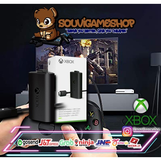 Jual ORIGINAL RECHARGEABLE BATTERY + USB C CABLE FOR XBOX SERIES S/X
