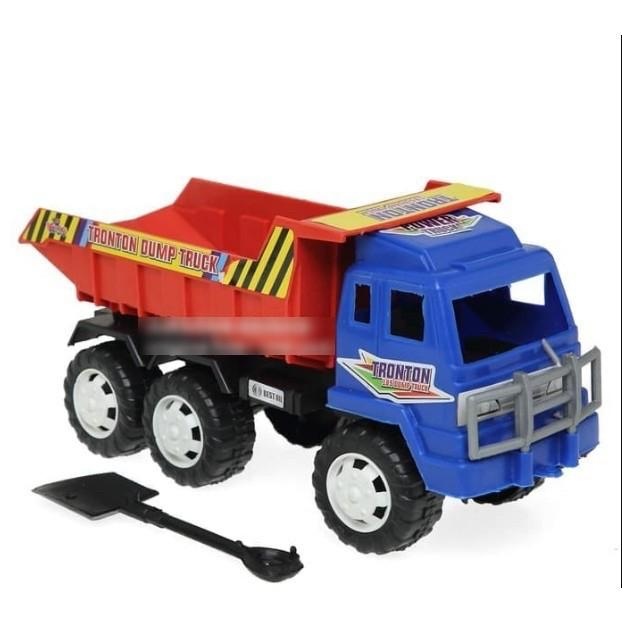 Jual MAINAN ANAK LAKI-LAKI MOBIL DUMP TRUK PENGANGKUT PASIR TRUCK BAK ...