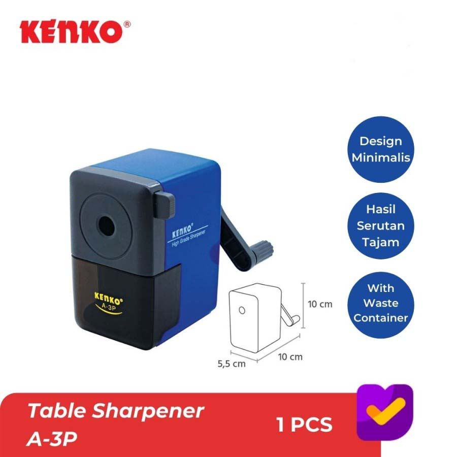 Jual Pencil Sharpener / Serutan Pensil / Rautan Pensil Mekanik Kenko A ...