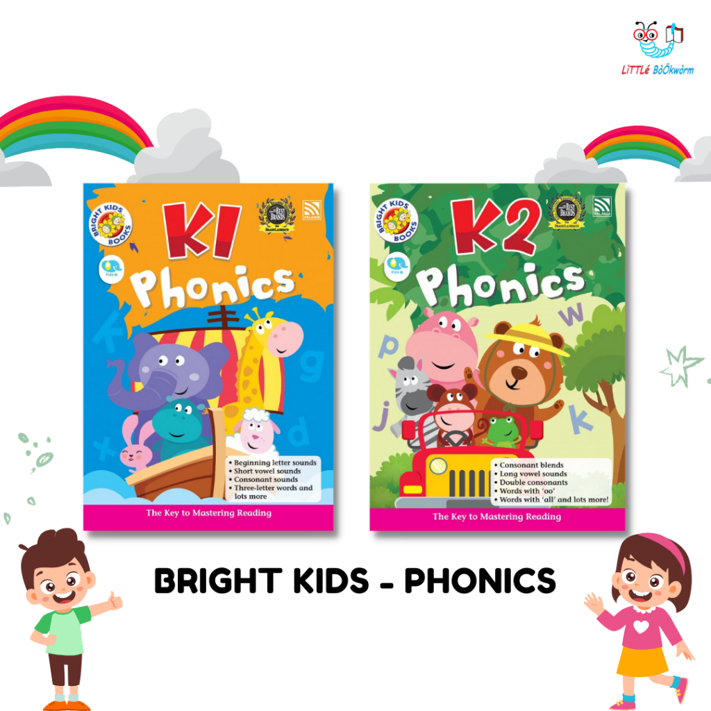 Jual Bright Kids Books - Phonics K1 & K2 | Buku Belajar Berbicara ...