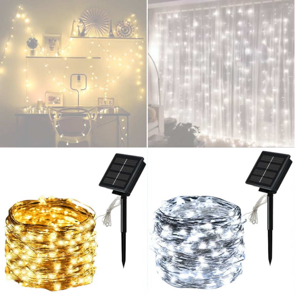 Jual Lampu Hias Tumblr String Lights Solar Power 300 LED 32 Meter ...