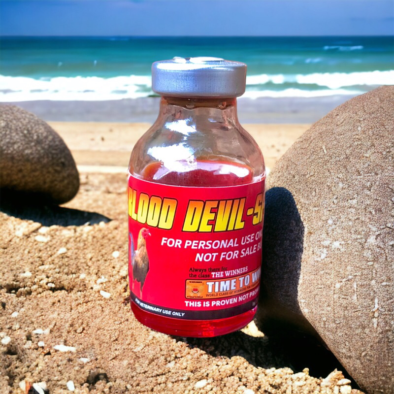 Jual Doping suntik ayam aduan BLOOD DEVIL isi 20ml untuk ayam pilipin