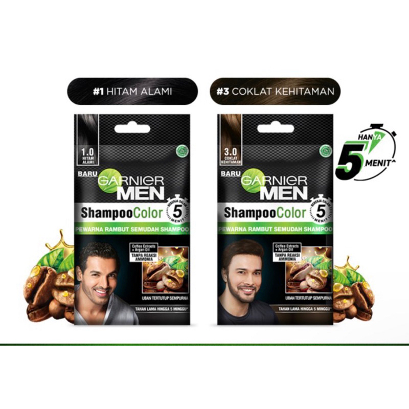 Jual Garnier Men Shampo Calor /Garnier Pewarna Rambut Sachet Shopee