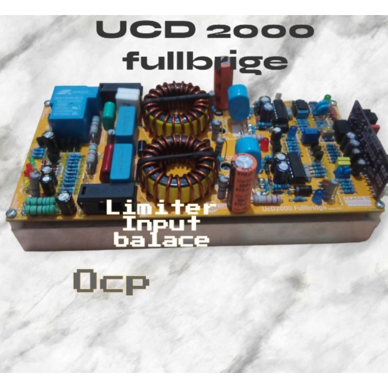 Jual kit ucd fullbrige 2000 full fitur, limiter power amplifier