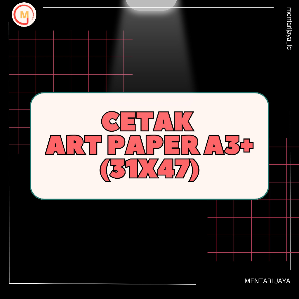 Jual Cetak Kertas Art Paper Ukuran A3+ (32x46cm) Shopee Indonesia