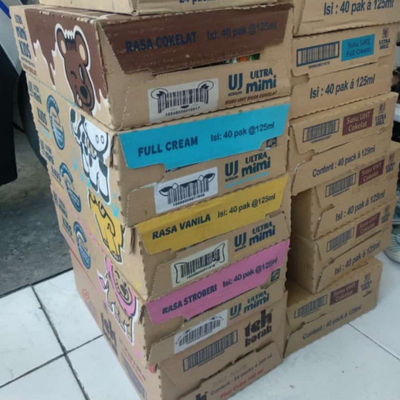 Jual UHT Ultra milk 125 ml Ultra Biasa Ultra Mimi Susu Ultra Susu UHT ...