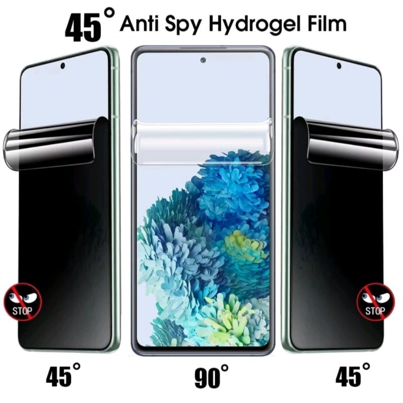 Jual TG Temper Glass Hydrogel Privacy SPY Oppo A54S A15 A16 A54 Oppo ...