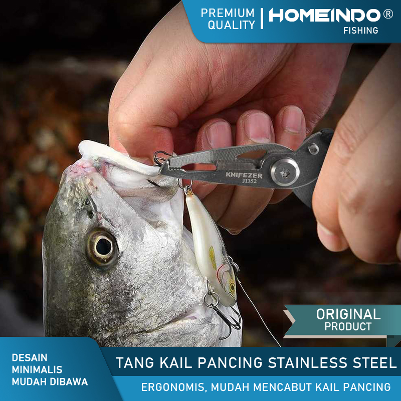 Jual Tang-Kail-Pancing-Fishing-Hook-Remover-Stainless-Steel-Mancing Harga  Terbaik & Termurah April 2024