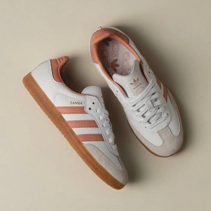 Jual Adidas Samba OG White Wonder Clay Womens - Original 100% | Shopee  Indonesia